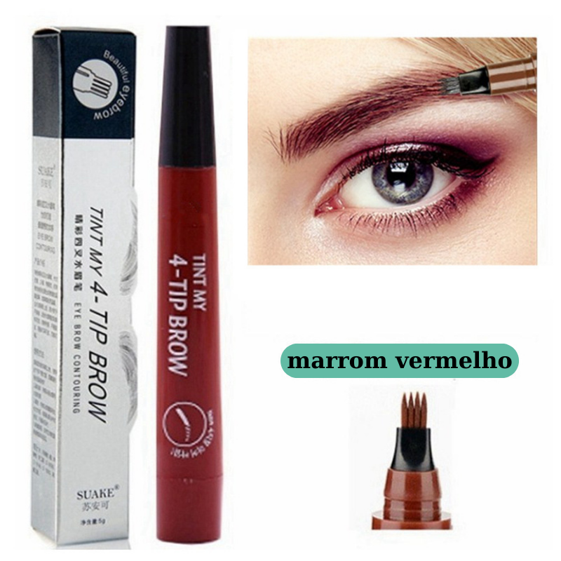 GlamBrows Caneta Sobrancelha 4D-