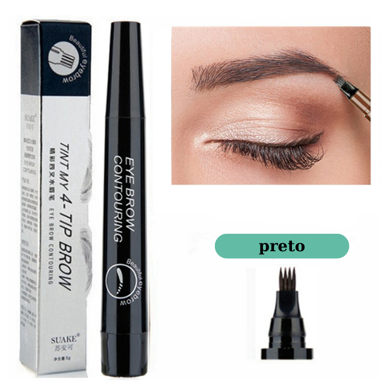 GlamBrows Caneta Sobrancelha 4D-