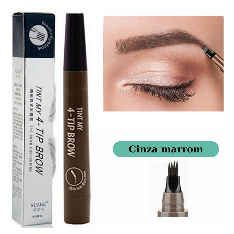 GlamBrows Caneta Sobrancelha 4D-