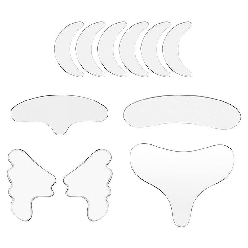 Adesivos de Silicone Para Rosto, Colo e Pescoço Reutilizáveis - Face Care®